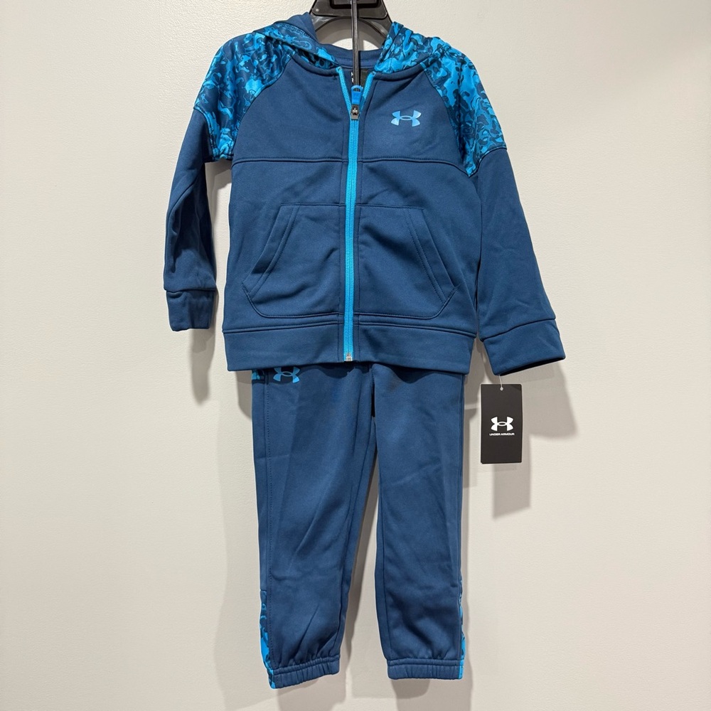 NWT 2T Under Armour Deep Blue Set